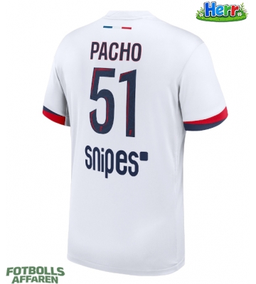 Paris Saint-Germain Willian Pacho #51 Bortatröja 2025-26 Kortärmad
